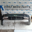 MERCEDES E-CLASS W213 SALOON REAR BUMPER BLACK 2016 A2138850001 FMX78 (DAMAGE)