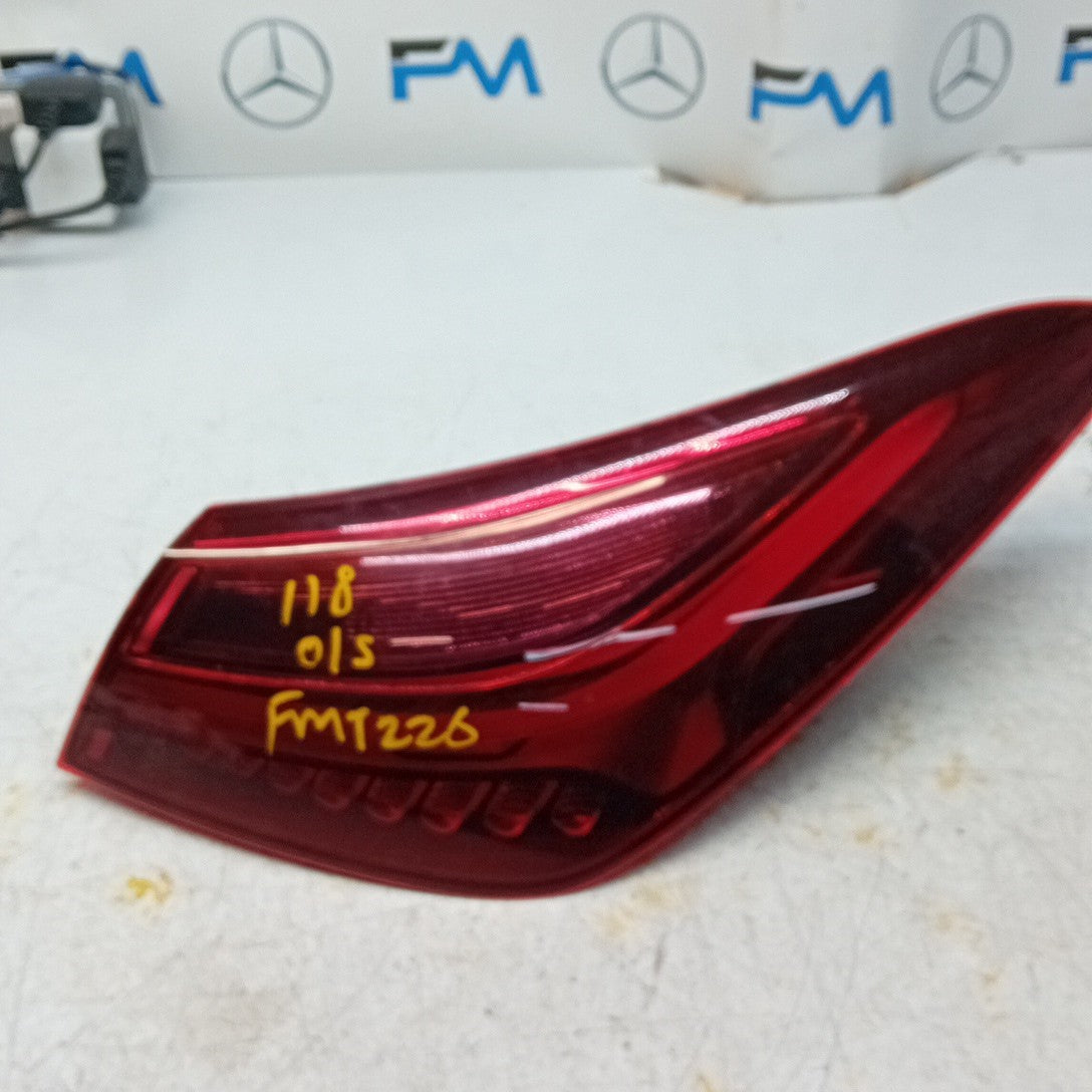 MERCEDES CLA W118 DRIVER SIDE RIGHT OS REAR TAIL LIGHT A1189063801 FMT226