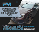 MERCEDES BENZ GLA W156  BREAKING/DOORS ( N.S.F , O.S.F , N.S.R & O.S.R )