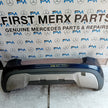MERCEDES BENZ GLA W156 REAR BUMPER BLUE 2013-19 ON A1568802540 COMPLETE FMX122
