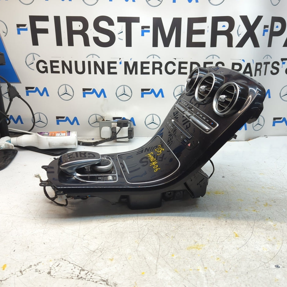  MERCEDES E-CLASS W205 CENTRE CONSOLE + 3 AIR VENT A2054402032 FM001406