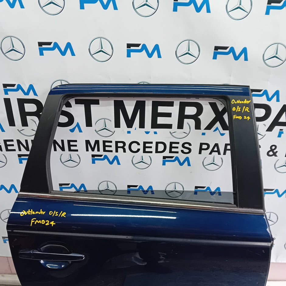 MITSUBISHI OUTLANDER  DRIVER REAR DOOR (OFF SIDE REAR) BLUE FMD24