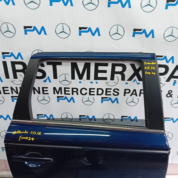 MITSUBISHI OUTLANDER  DRIVER REAR DOOR (OFF SIDE REAR) BLUE FMD24