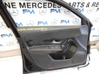 MERCEDES A-CLASS W177 PASSENGER SIDE FRONT DOOR N/S/F COMPLETE BLACK FMD104