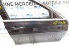 MERCEDES E-CLASS W213 DRIVER  FRONT DOOR OSF BLACK 2017-2023 COMPLETE FMD314