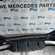 MERCEDES E-CLASS W213 SALOON REAR BUMPER BLACK 2016 A2138850001 FMX78 (DAMAGE)