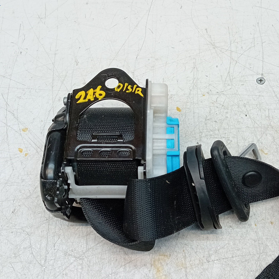 Mercedes Benz B-CLASS W246 SEAT BELT REAR DRIVER A2468600100 BLACK FM001237