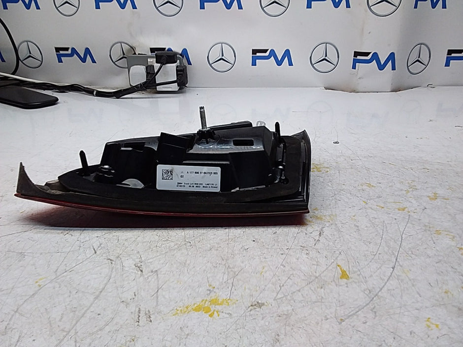 MERCEDES A-CLASS W177 PASSENGER LEFT NS REAR INNER TAIL LIGHT A1779062704 FMT259