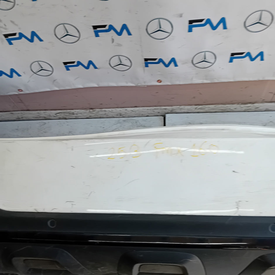 MERCEDES BENZ GLC W253  REAR BUMPER A2538850200 2018 GREY COMPLETE FMX160