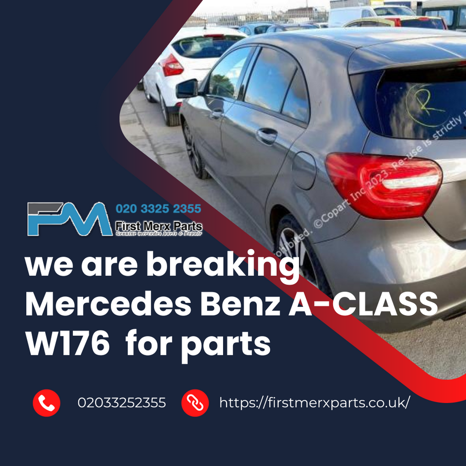 MERCEDES BENZ A-CLASS W176  - BREAKING/ ENGINE AND GEAR BOX