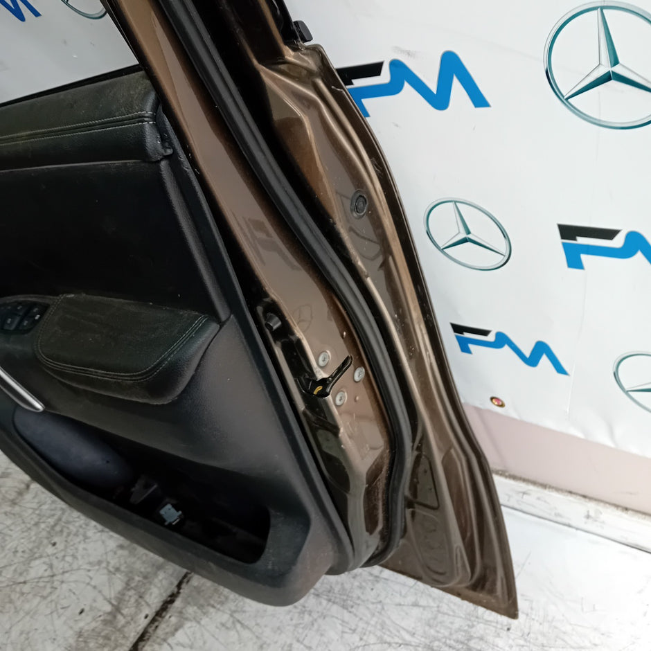 MERCEDES X-CLASS W470 DRIVER SIDE FRONT DOOR OSF BROWN 2017-20 COMPLETE FMD291