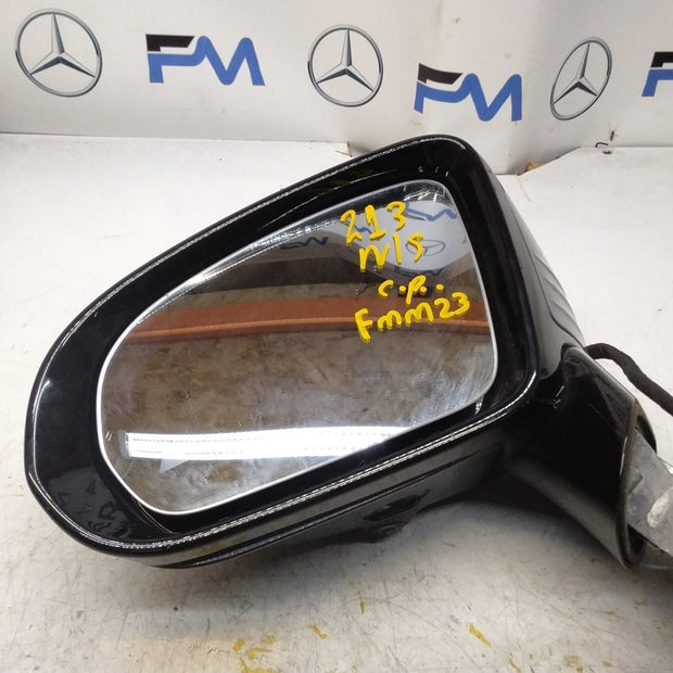 MERCEDES E-CLASS 2016 On W213 PASSENGER SIDE WING MIRROR A0998108300 GREY FMM23