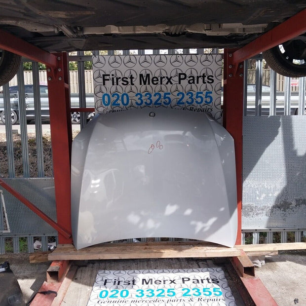 2014-2021 W205 MERCEDES C-CLASS BONNET SILVER 4 DOOR SALOON