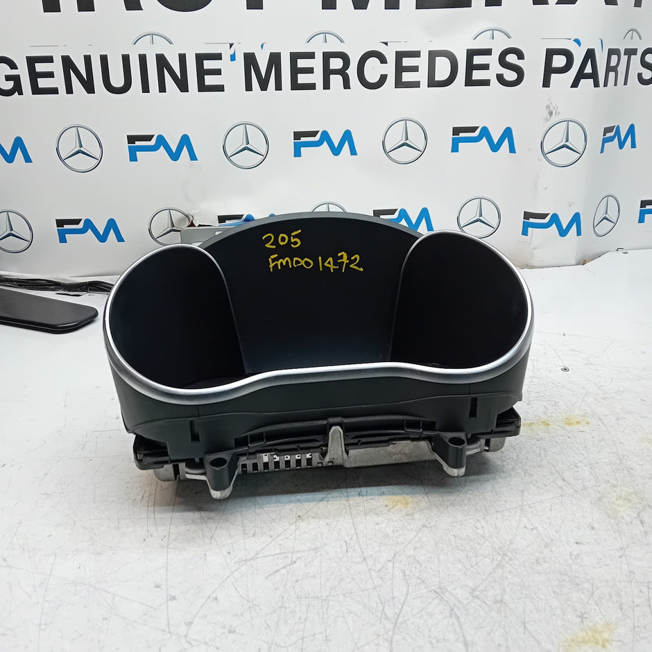 MERCEDES C-CLASS W205 SPEEDOMETER INSTRUMENT CLUSTER BLACK A2059004842 FM001472