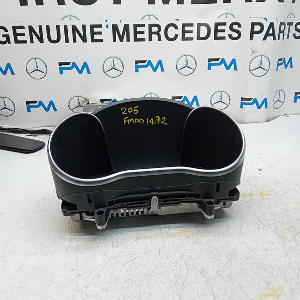 MERCEDES C-CLASS W205 SPEEDOMETER INSTRUMENT CLUSTER BLACK A2059004842 FM001472