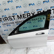 MERCEDES BENZ C-CLASS W205 PASSENGER SIDE FRONT DOOR N/S/F  WHITE FMD133