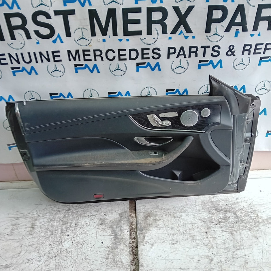 MERCEDES E-CLASS W238 PASSENGER FRONT DOOR NSF 2016 ON GREY COMPLETE FMD407