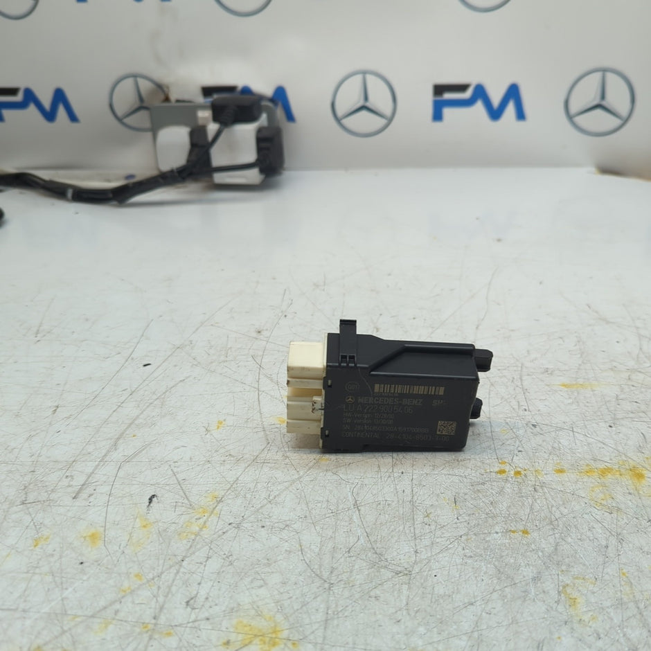 MERCEDES S CLASS W222 SEAT HEATING CONTROL MODULE A2229005406 FM001419