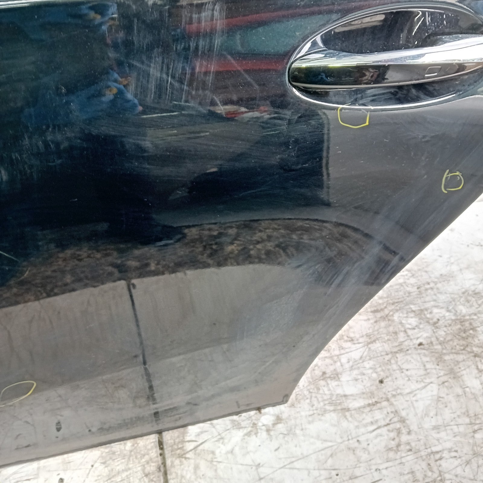 MERCEDES A-CLASS W177 PASSENGER REAR DOOR NSR BLACK 2018 ON COMPLETE FMD261