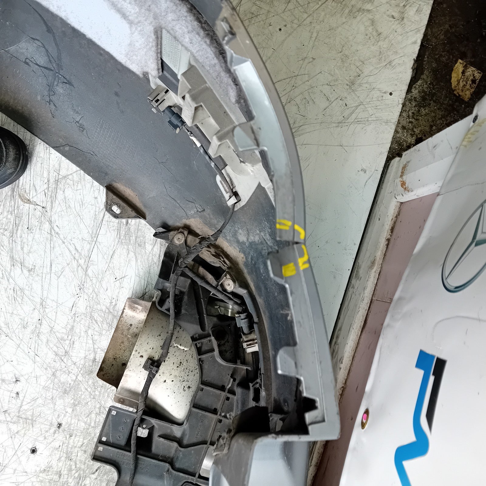 MERCEDES C-CLASS S205 EST REAR BUMPER 2014 GREY  A2058853838 COMPLETE FMX41