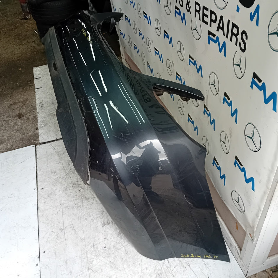 MERCEDES BENZ C-CLASS W205 SALOON REAR BUMPER GREY 2014 A2138850138 FMX74