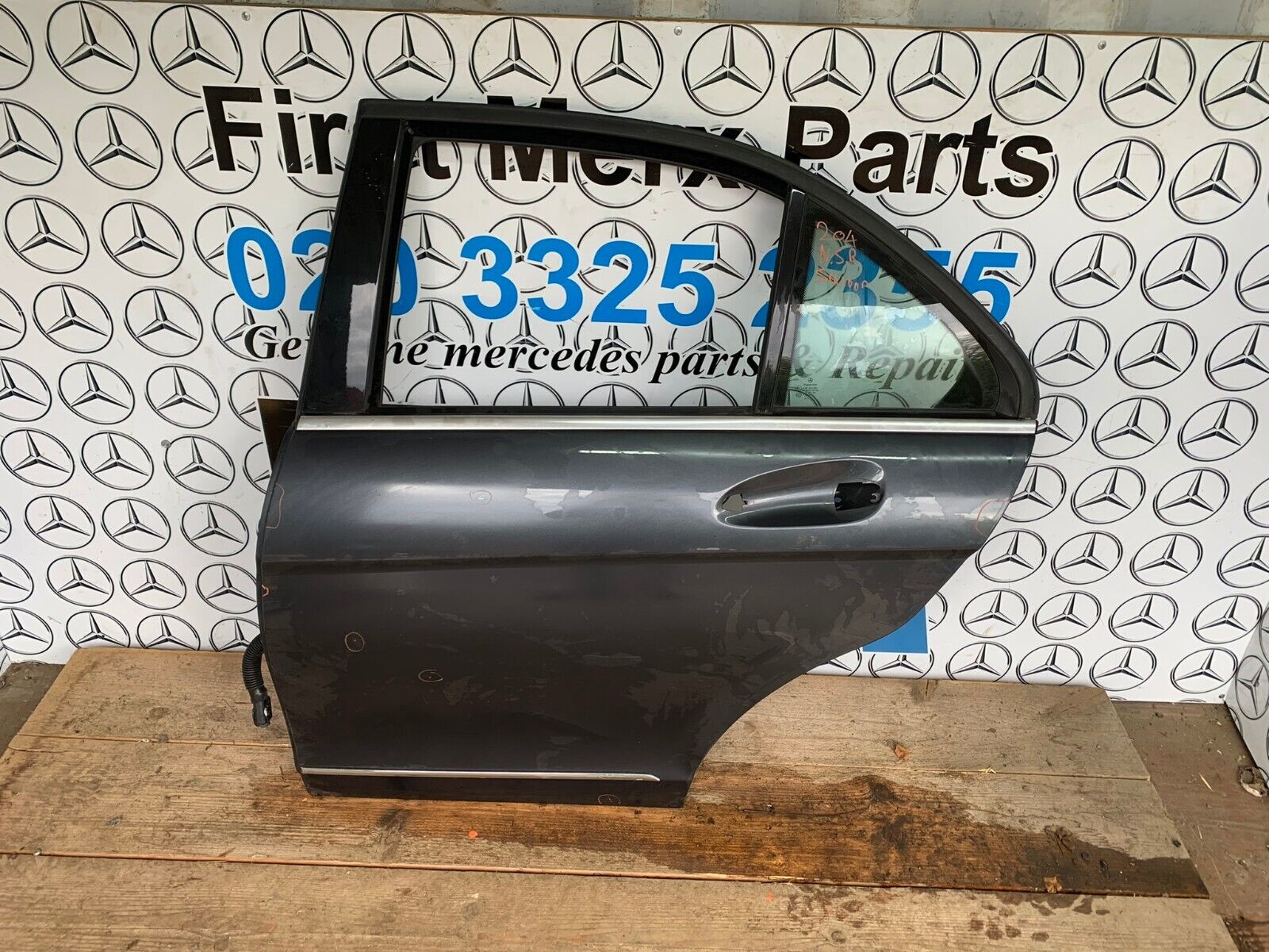 2008-2014 MERCEDES C-CLASS W204 NEARSIDE LEFT PASSENGER REAR DOOR SALOON