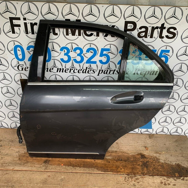 2008-2014 MERCEDES C-CLASS W204 NEARSIDE LEFT PASSENGER REAR DOOR SALOON