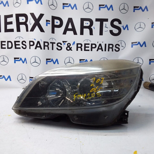 2008 MERCEDES C CLASS W203 W204 HEADLIGHT PRE FACELIFT PASSENGER NS FMH105