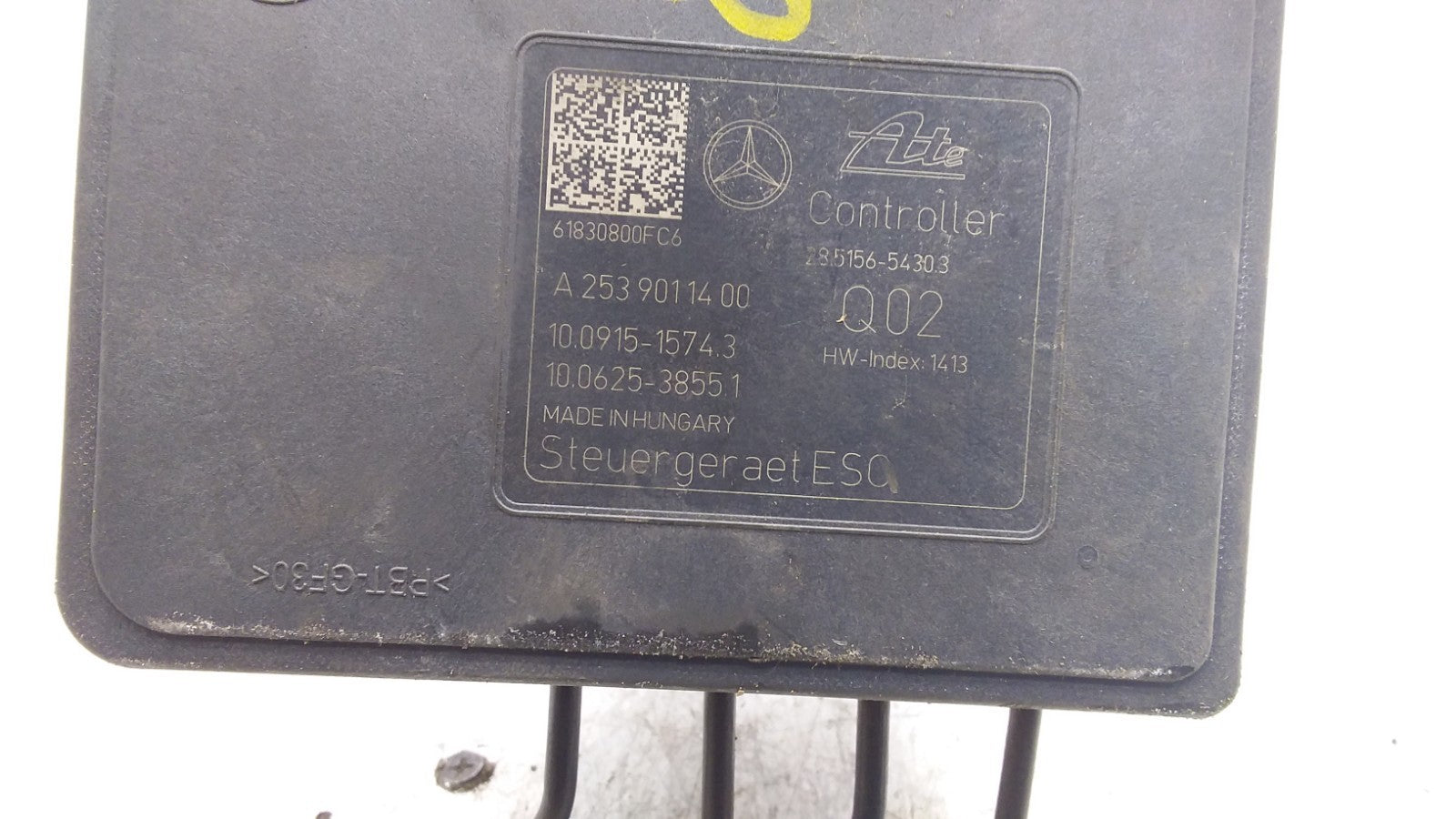 MERCEDES BENZ GLC X253 ABS PUMP CONTROL MODULE 2.1 CDI A2539011400 FMR414
