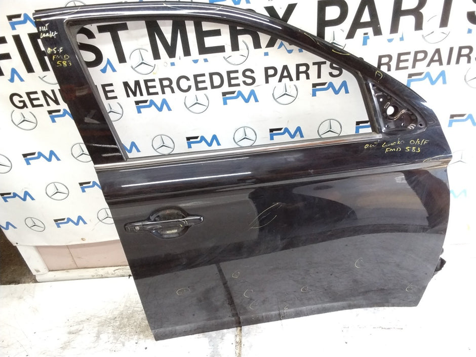 MITSUBISHI OUTLANDER DRIVER FRONT DOOR OSF BLACK  FMD583