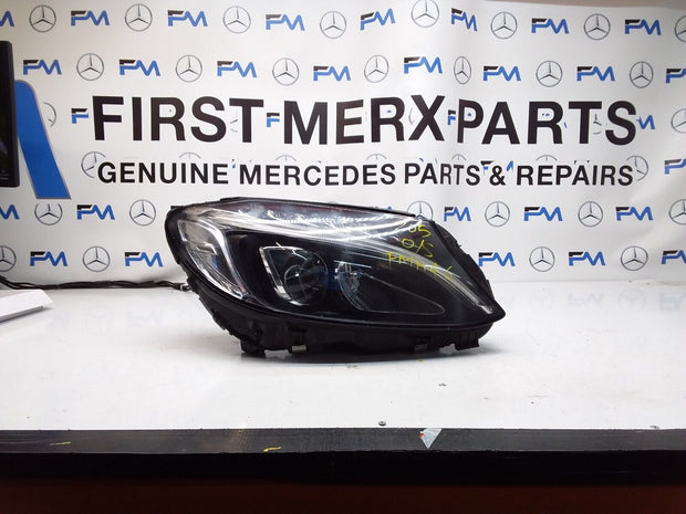 2016 MERCEDES C-CLASS W205 O/S Driver Side Front Headlight FMH46