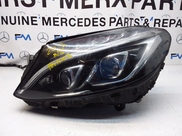 2019 MERCEDES C-CLASS W205 N/S Passenger Side Front Headlight  FMH23