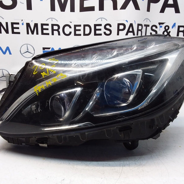 2019 MERCEDES C-CLASS W205 N/S Passenger Side Front Headlight  FMH23