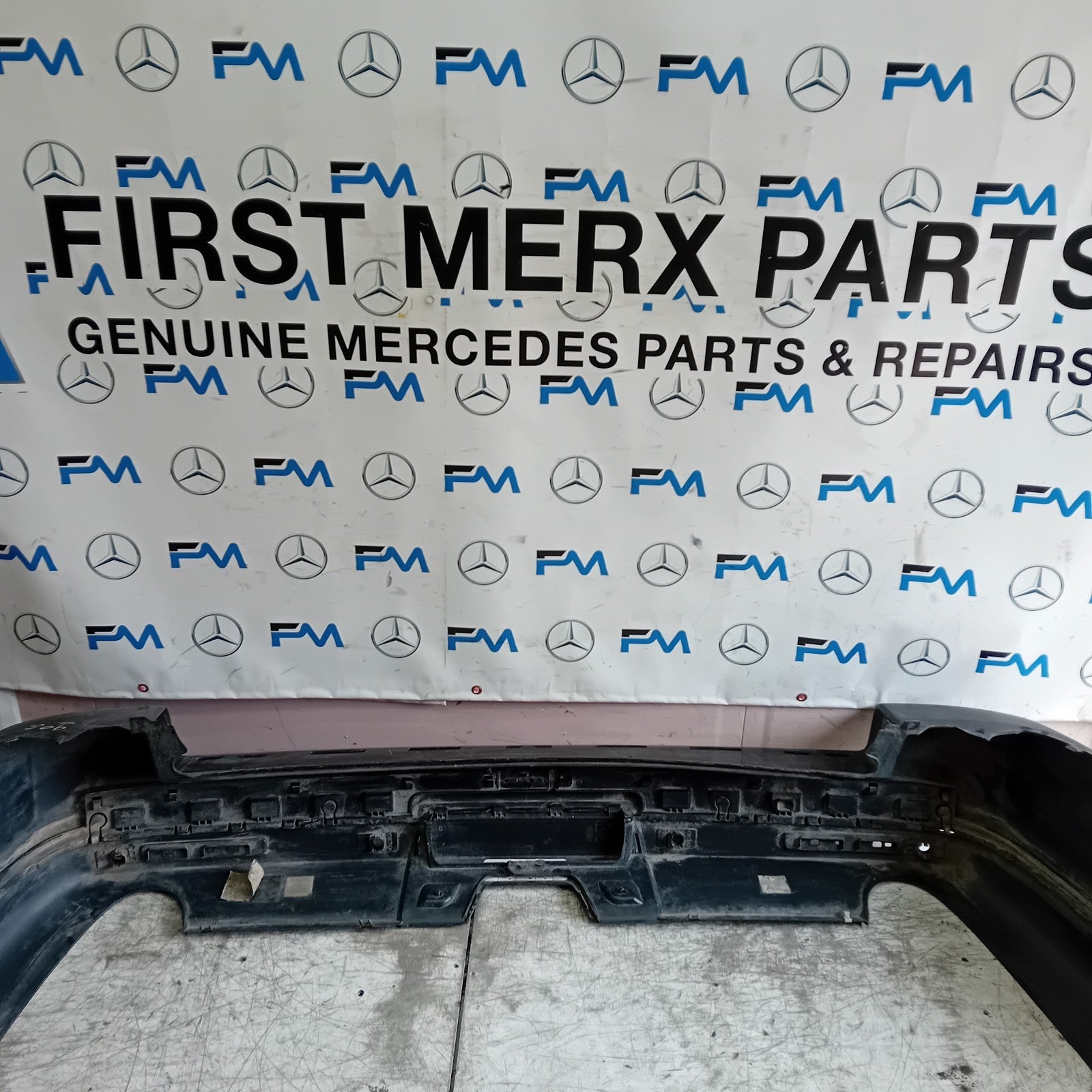LAND ROVER SPORT REAR BUMPER BLACK 2010 AH3217KA802 COMPLETE FMX140