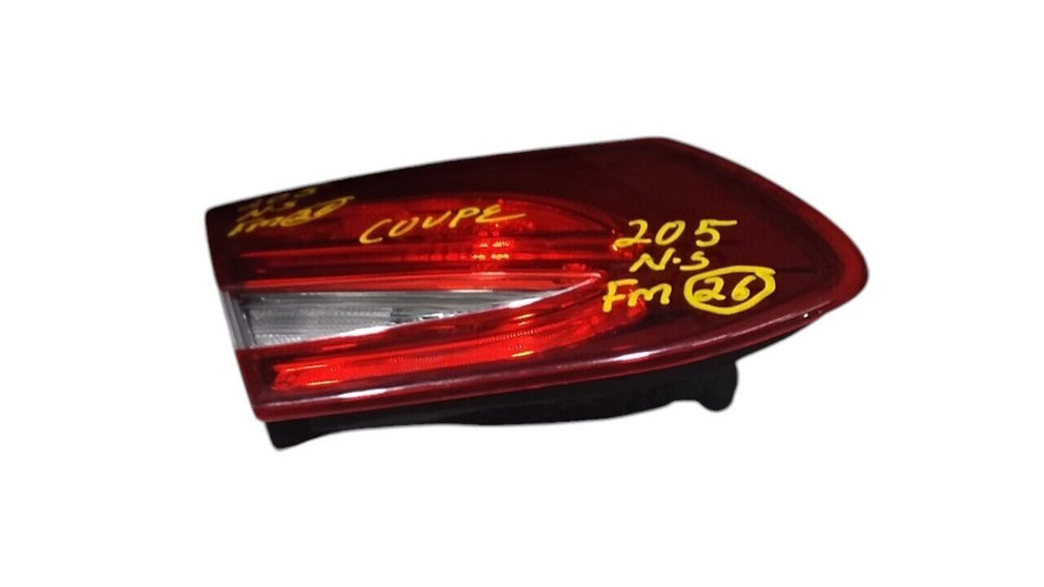 MERCEDES W205 COUPE PASSENGER SIDE INNER REAR LIGHT A2059066700 FM26