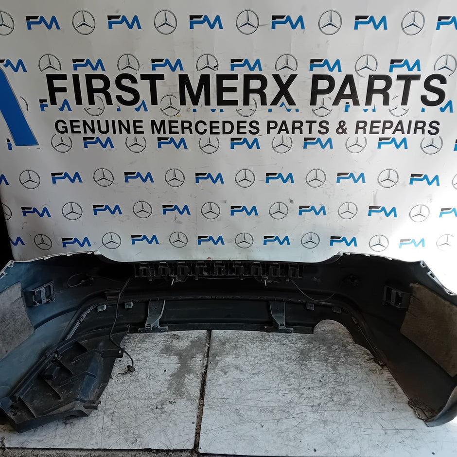MERCEDES BENZ E-CLASS C207 COUPE REAR BUMPER 2016 WHITE A2076100408 FMX109