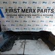 MERCEDES BENZ E-CLASS C207 COUPE REAR BUMPER 2016 WHITE A2076100408 FMX109