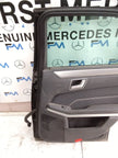 MERCEDES E-CLASS W212 DRIVER REAR DOOR OSR BLACK 2009-16 COMPLETE FMD343
