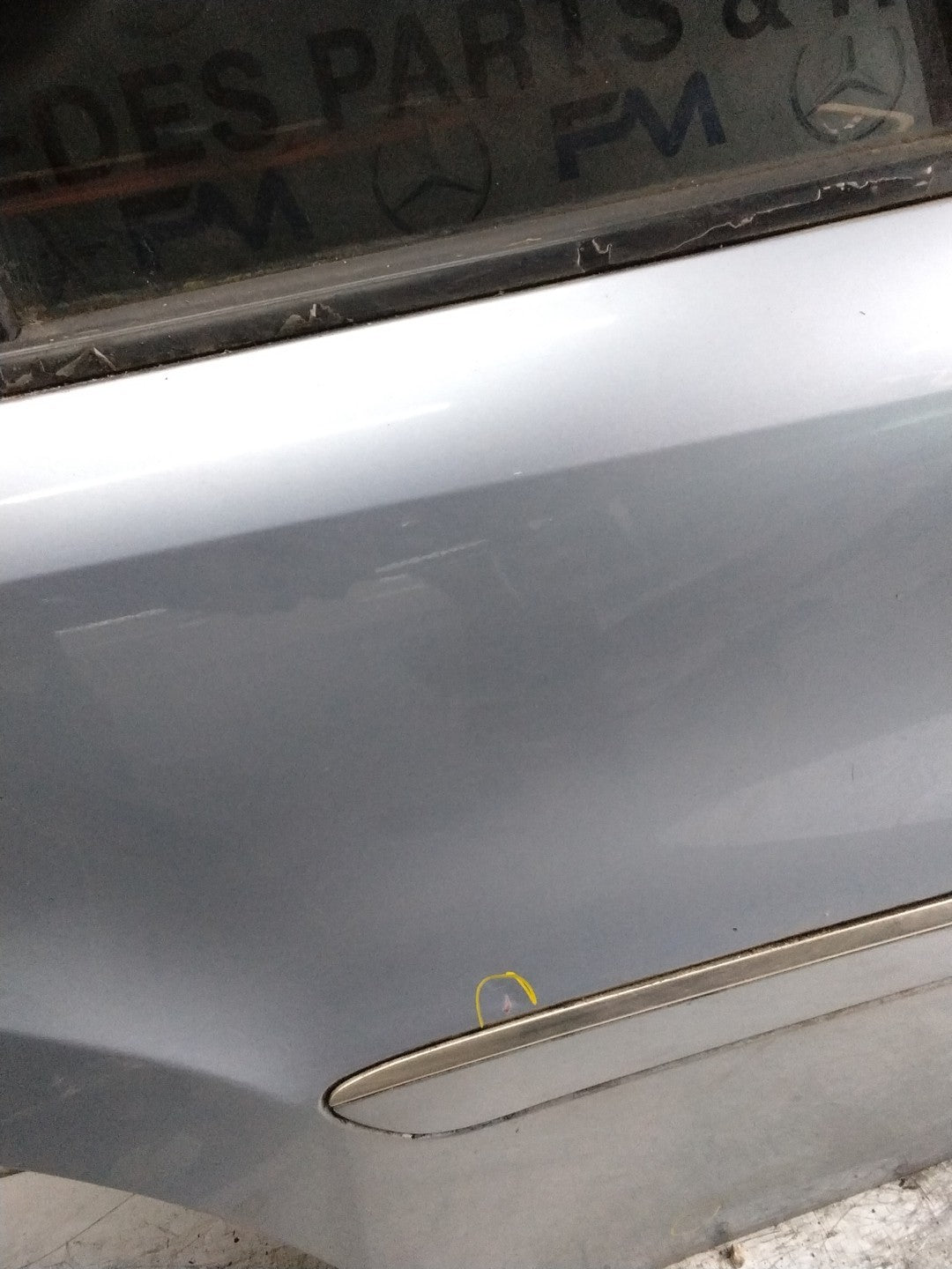 MERCEDES M-CLASS W164  DRIVER REAR DOOR OSR BLUE 2005-2011 COMPLETE FMD563