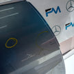 MERCEDES C-CLASS S204 EST DRIVER REAR DOOR OSR GREY 2008-14 FMD457