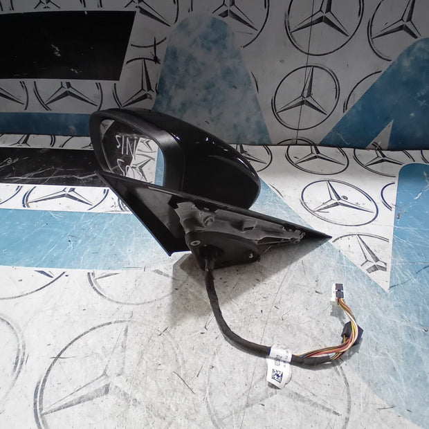 2017 MERCEDES C CLASS W205 RIGHT SIDE WING MIRROR POWER FOLD IN BLACKA2058104702