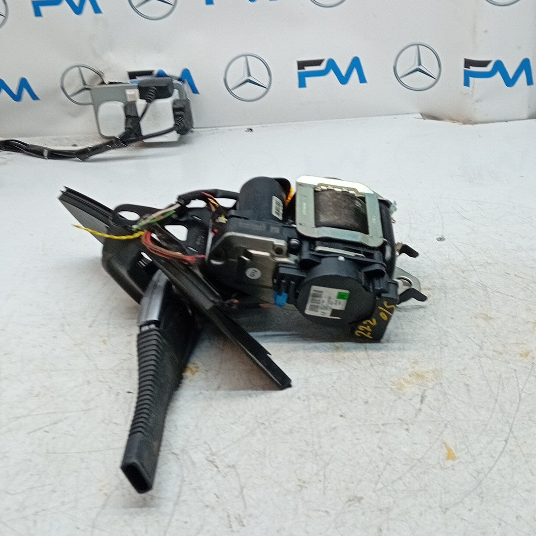 MERCEDES BENZ S-CLASS W222 SEAT BELT FRONT DRIVER OS 2018 A2228604200 FM001227