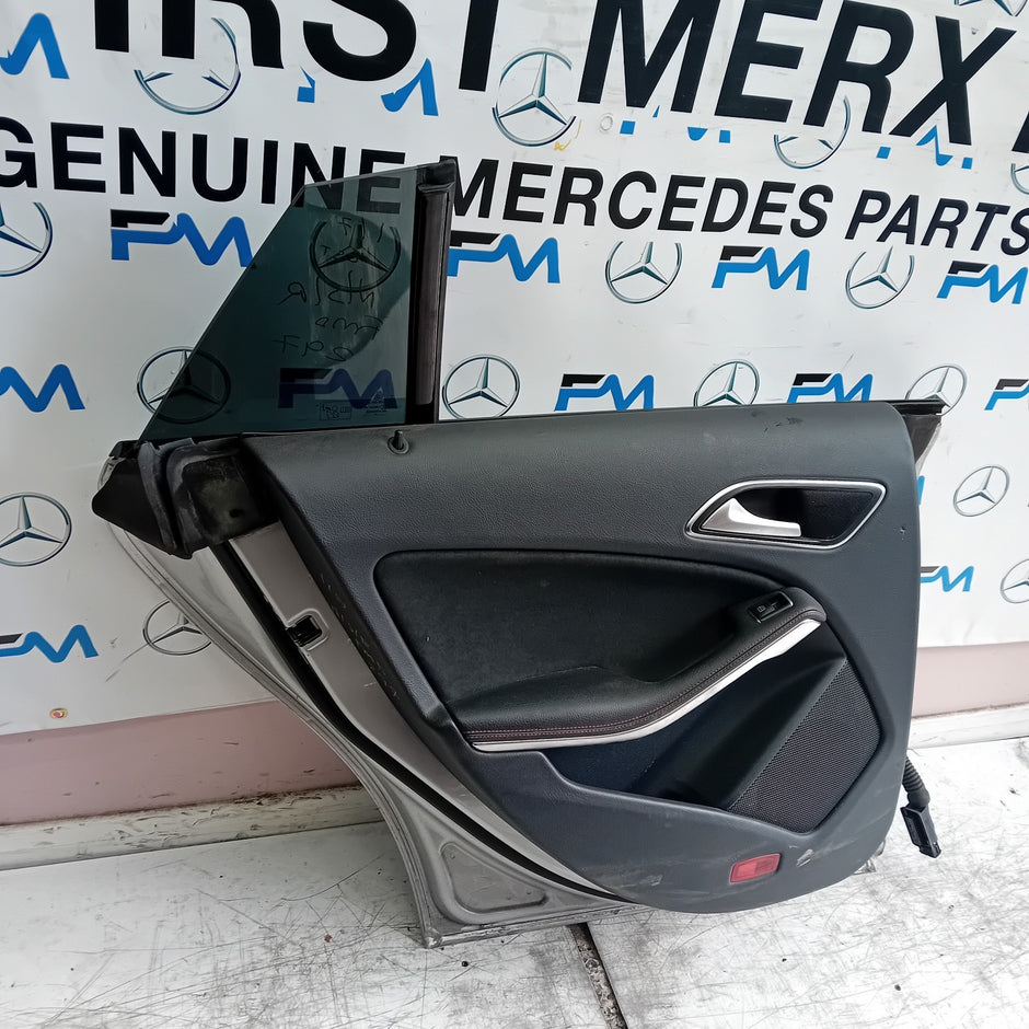 MERCEDES CLA W117 EST PASSENGER REAR DOOR NSR SILVER 2013-19 COMPLETE FMD297