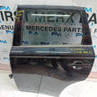 MITSUBISH OUTLANDER PASSENGER SIDE REAR DOOR N/S/R COMPLETE BLACK FMD35
