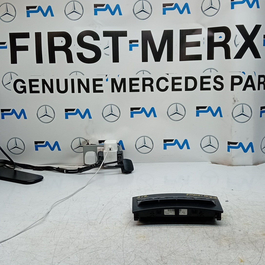 MERCEDES BENZ  E-CLASS W207 W212 CLIMATE CONTROL PANEL A2129006527 2016 FM001542