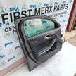 MERCEDES BENZ A-CLASS W176 PASSENGER SIDE FRONT DOOR N/S/F COMPLETE GREY FMD33