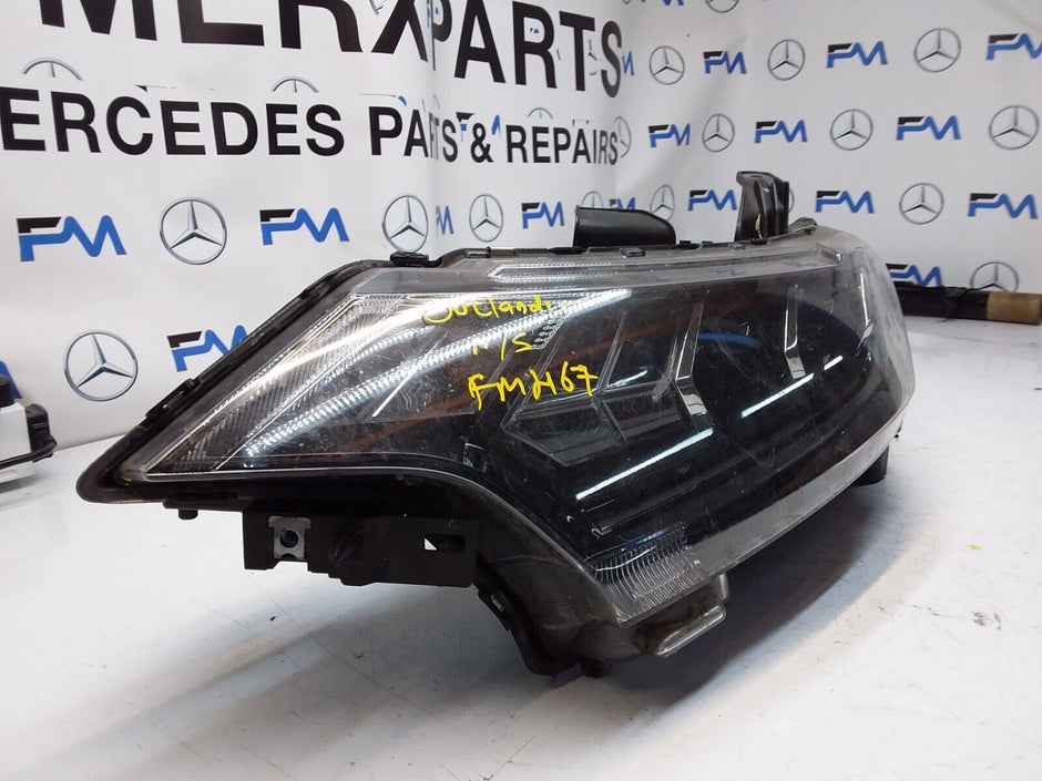 MITSUBISHI OUTLANDER MK3 2018 HEADLIGHT PASSENGER SIDE LEFT L009A Z80S FMH67