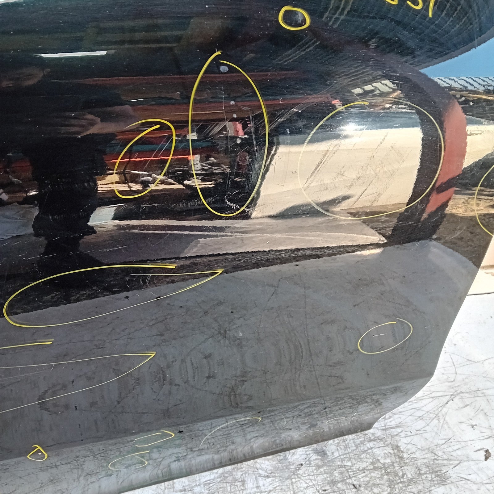 MERCEDES BENZ CLA W118 DRIVER REAR DOOR OSR 2019 ON BLACK COMPLETE FMD359