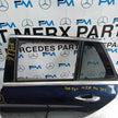 MEECEDS C-CLASS S205 EST PASSENGER REAR DOOR NSR BLUE 2014 ON COMPLETE FMD391