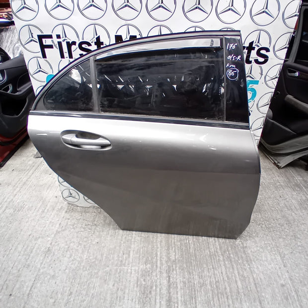 MERCEDES BENZ A-CLASS  W176  DRIVER SIDE REAR DOOR ( OFF SIDE REAR )